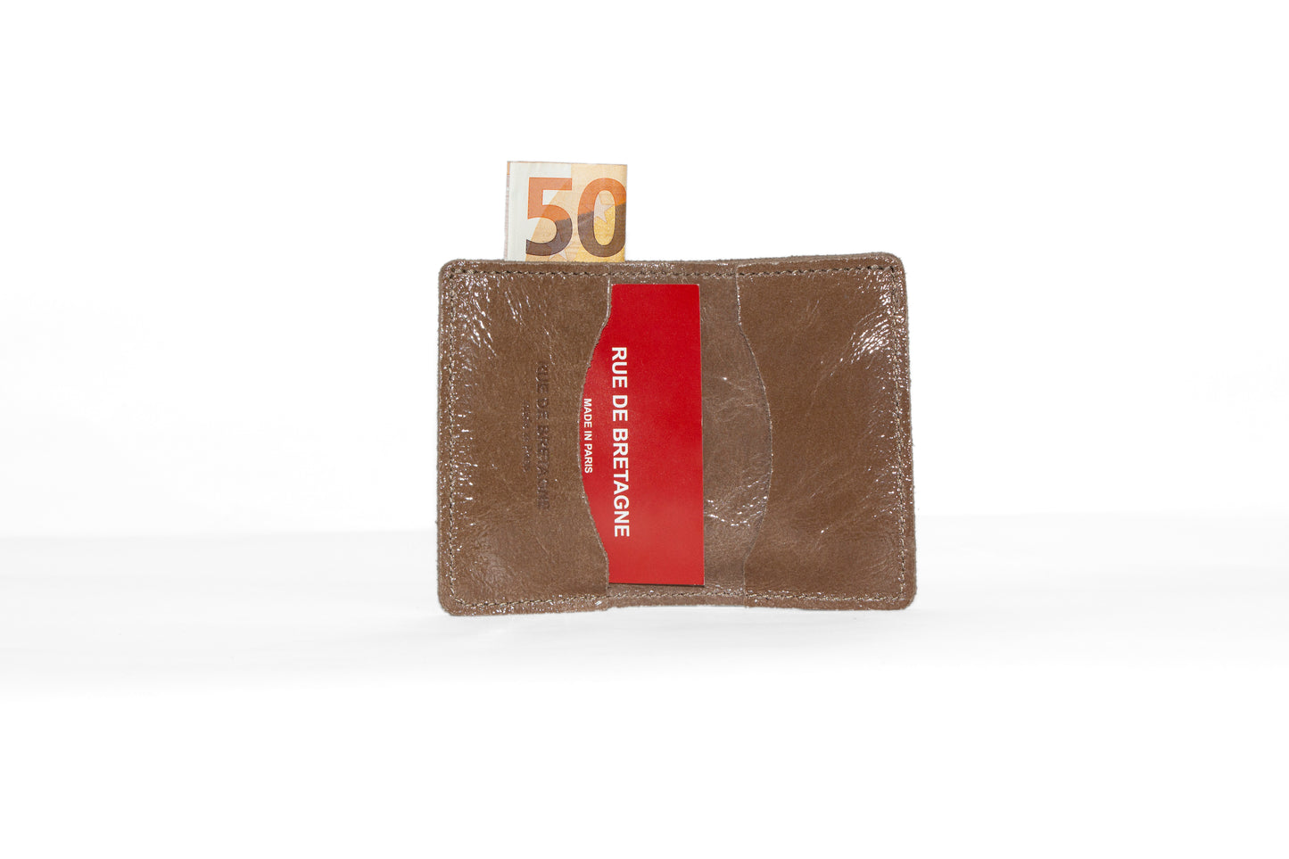 Card Holder - Camel Varnish