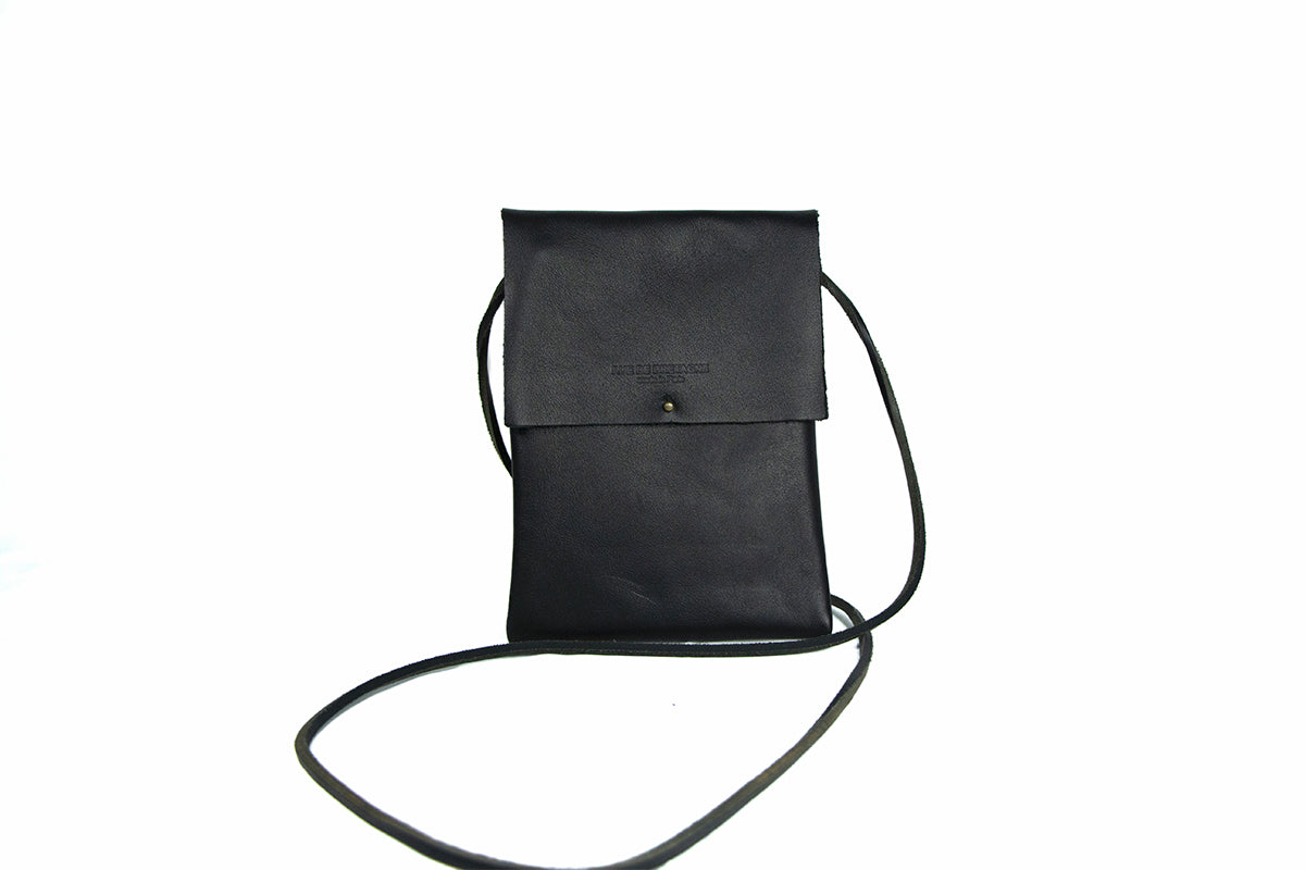 Bandoulière Medium – Vachette Noir