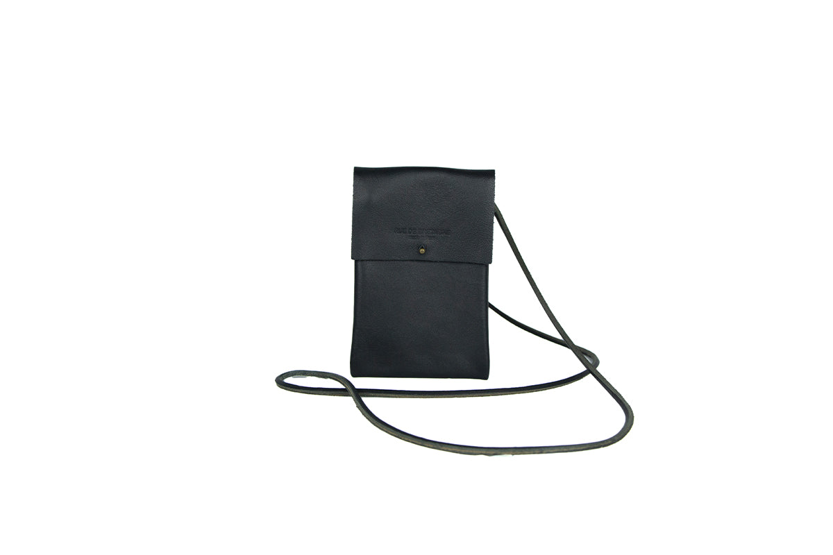 Bandoulière Small – Cuir Noir