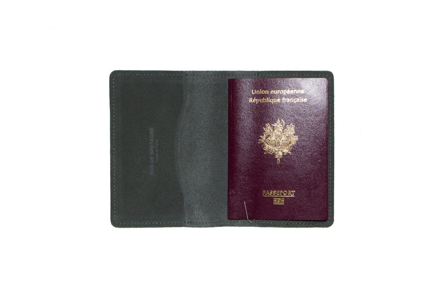Etui Passeport – Charbon