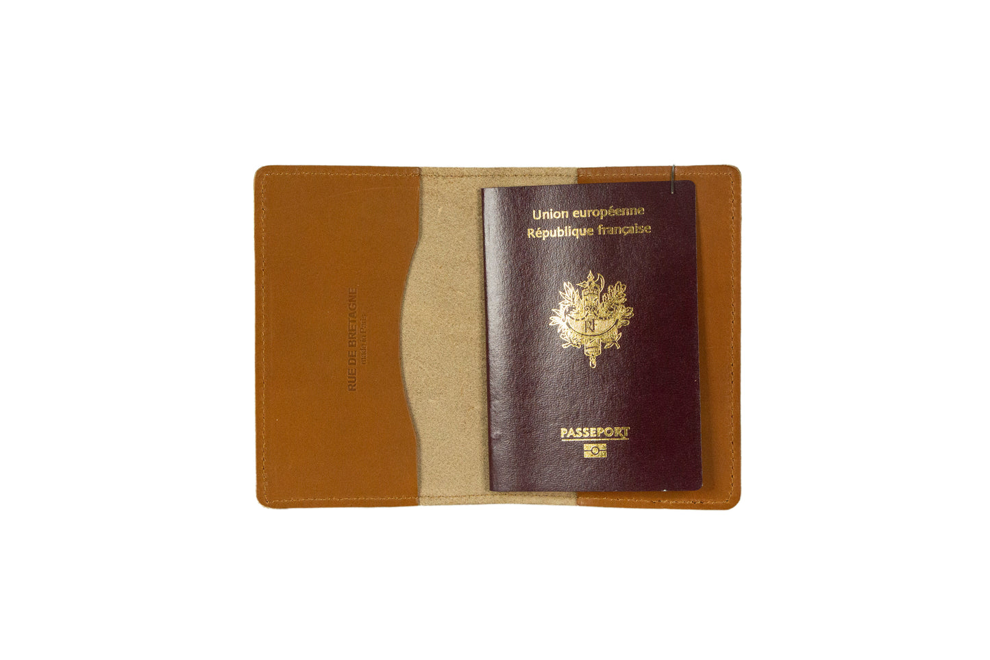 Etui Passeport – Cuir Whisky