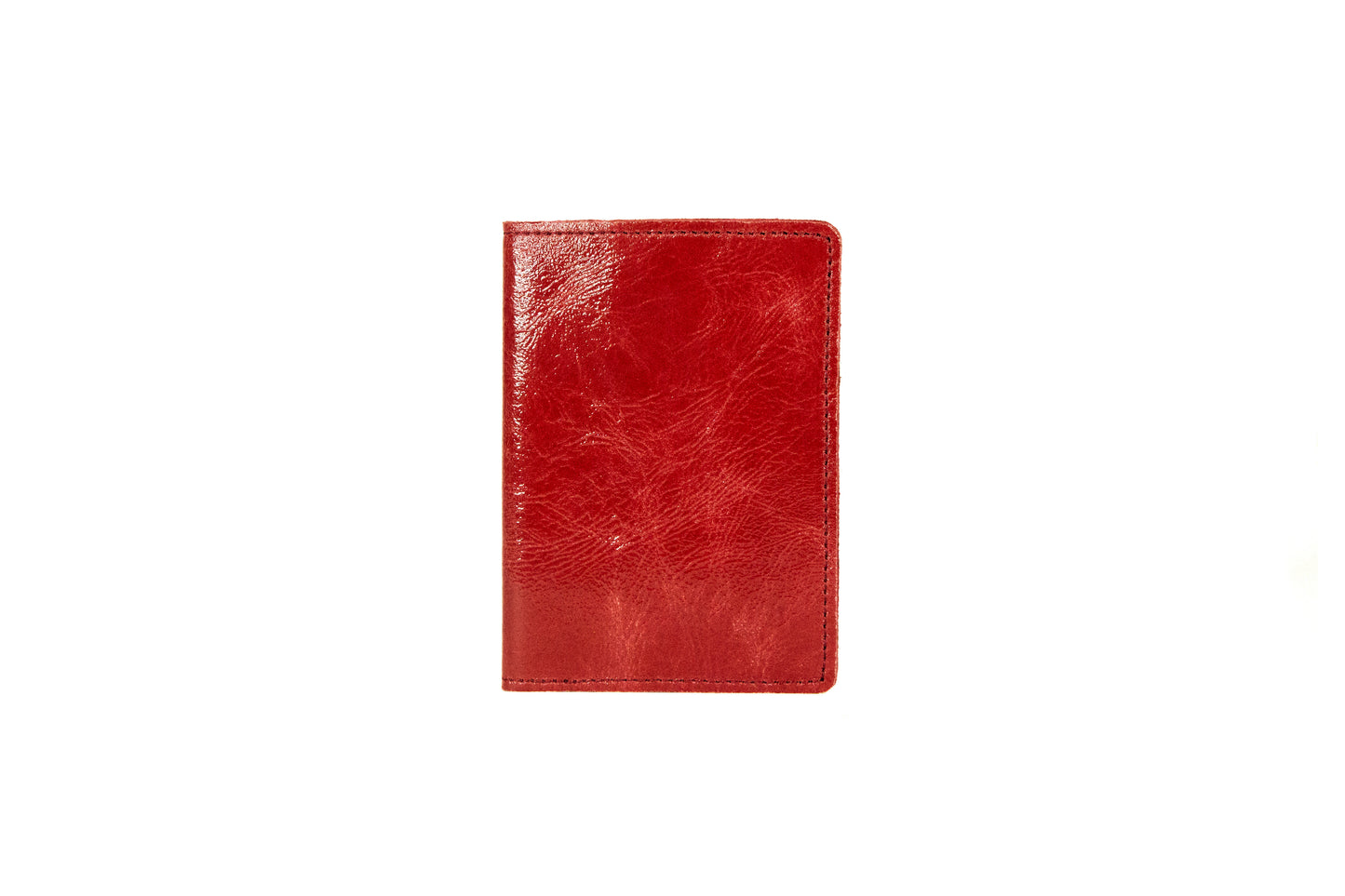 Etui Passeport –Vernis Rouge