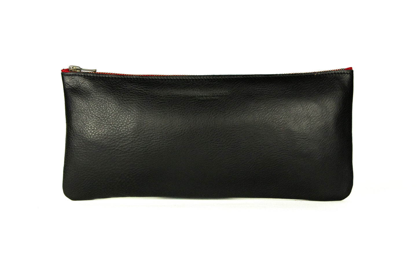 Trousse Longue - Cuir de Vachette Noir