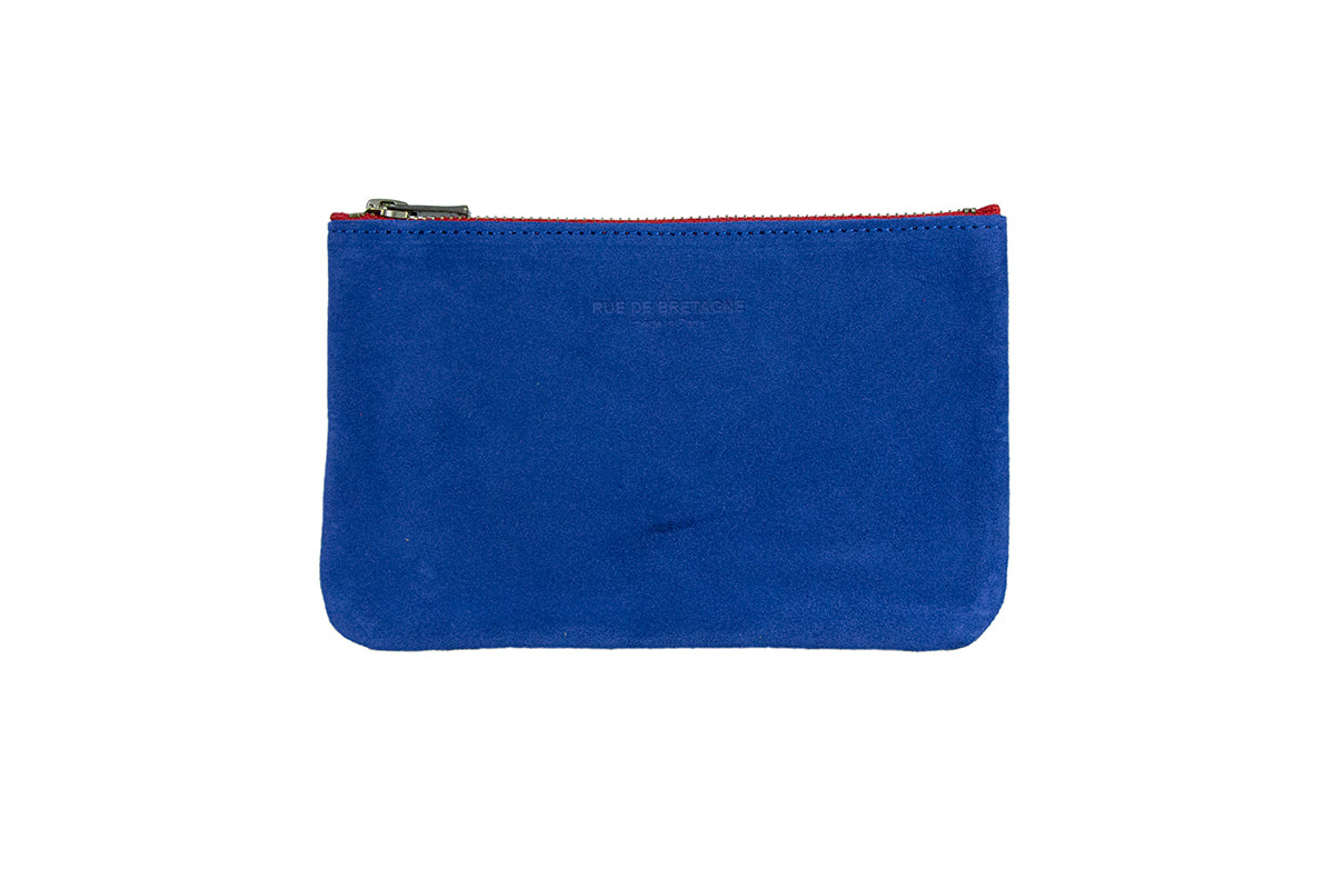 Trousse Small – Vachette Velours Lavande