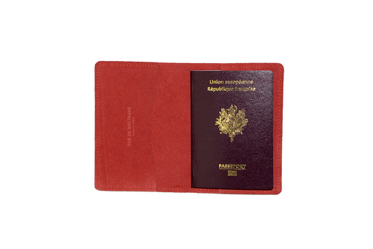 Etui Passeport – Corail