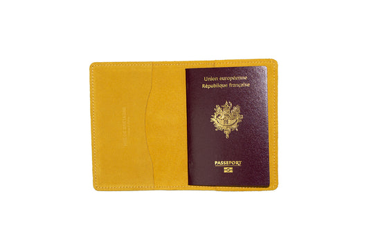 Etui Passeport – Jaune