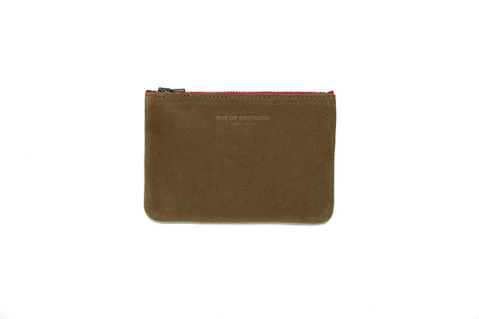 Trousse X-Small – Vachette Velours Tabac