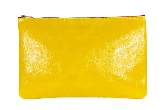 Large Pencil Case – Yellow Varnish