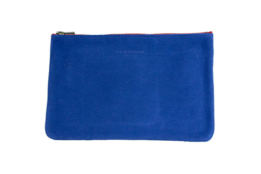 Medium Pencil Case – Blue Denim Varnish
