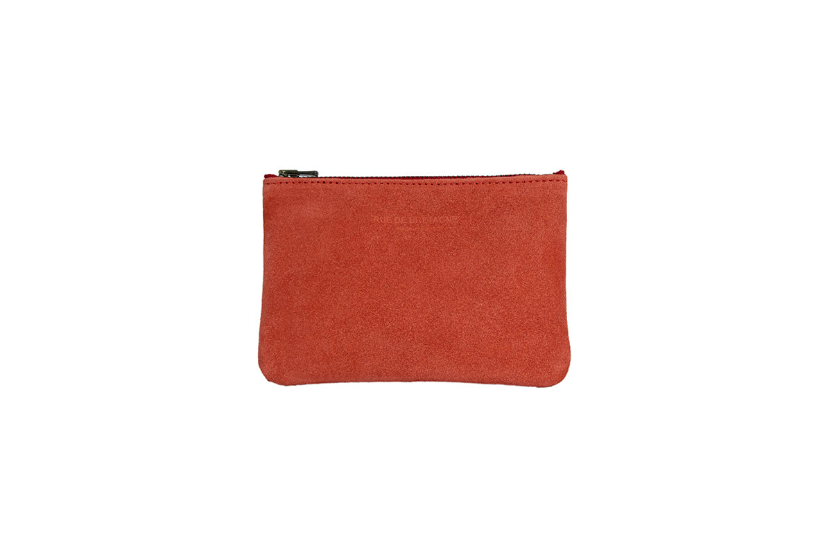 Trousse X-Small – Vachette Velours Corail