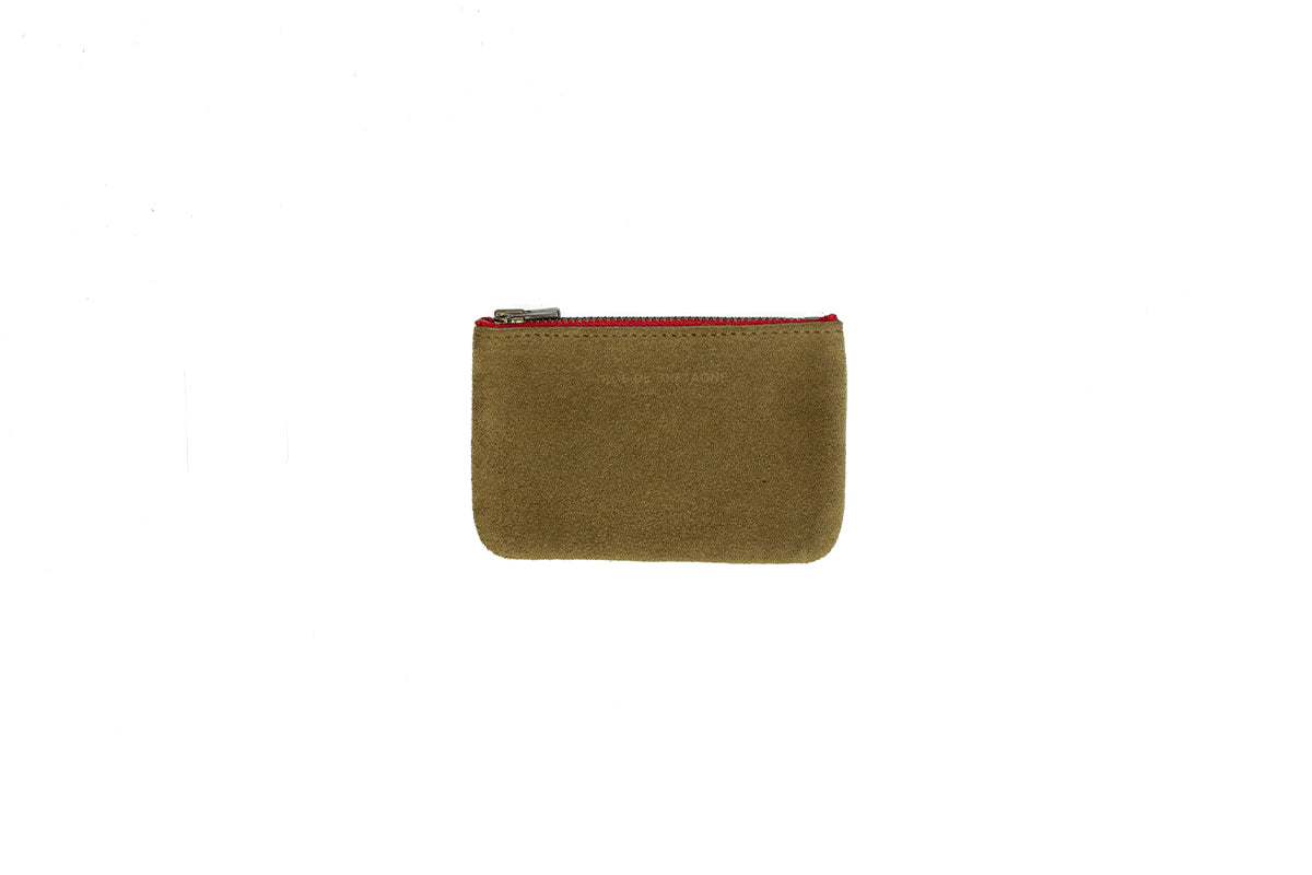Trousse XX Small – Vachette Velours Tabac